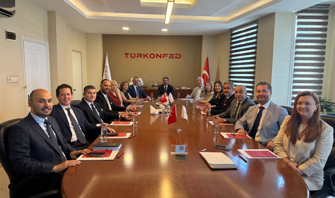 TÜRKONFED’E ZİYARET GERÇEKLEŞTİRDİK